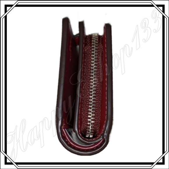 Coach Medium Corner Zip Wallet in Signature Canvas - Picture 5 of 11